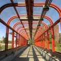 Lincoln fields pedestrian overpass